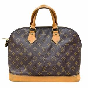 Louis Vuitton Alma PM Monogram Canvas Satchel Bag